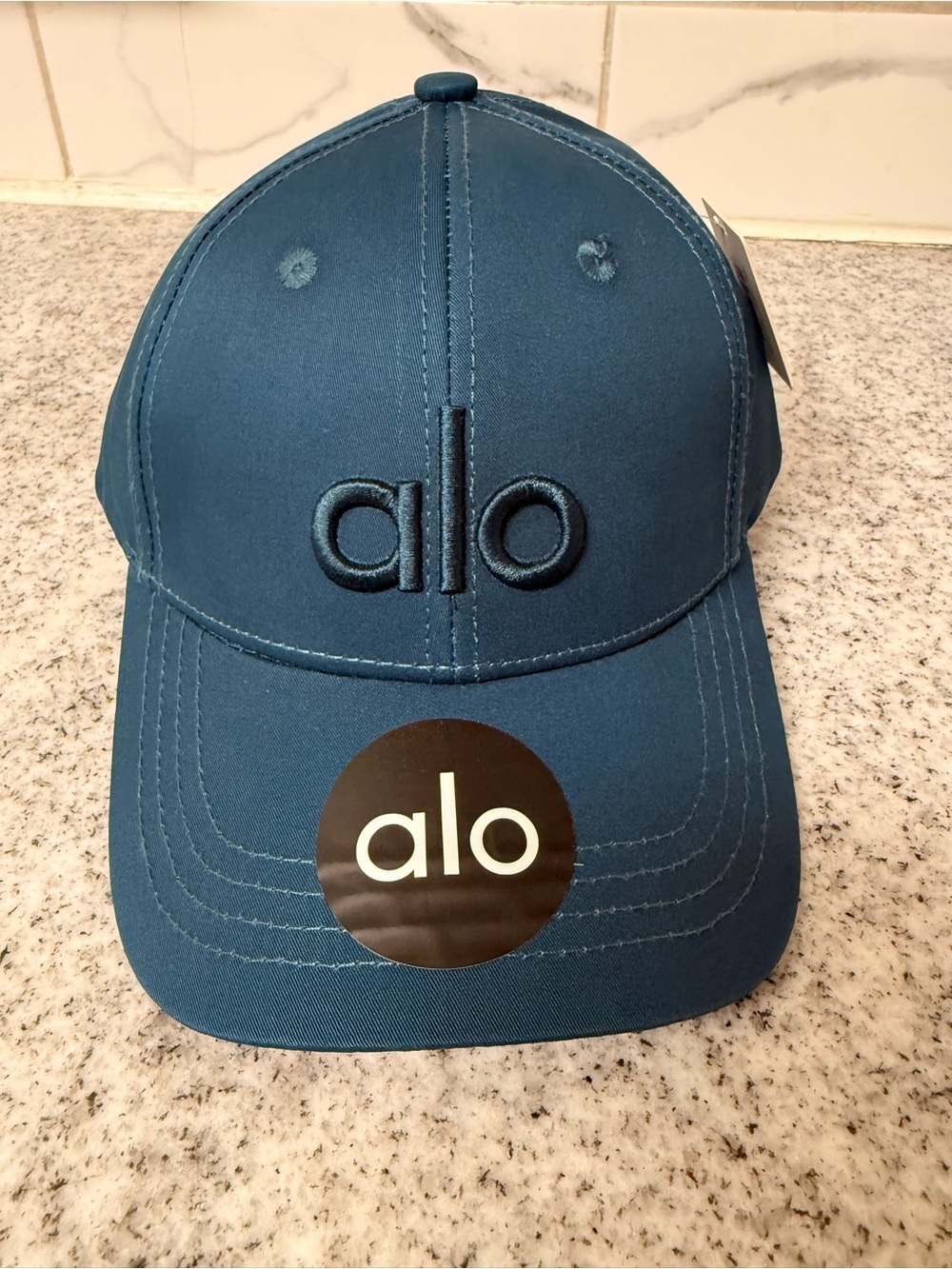 ALO Yoga Teal-Blue Baseball Cap